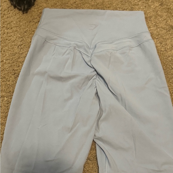 Gymshark Women's Light Blue Shorts - Picture 2 of 3